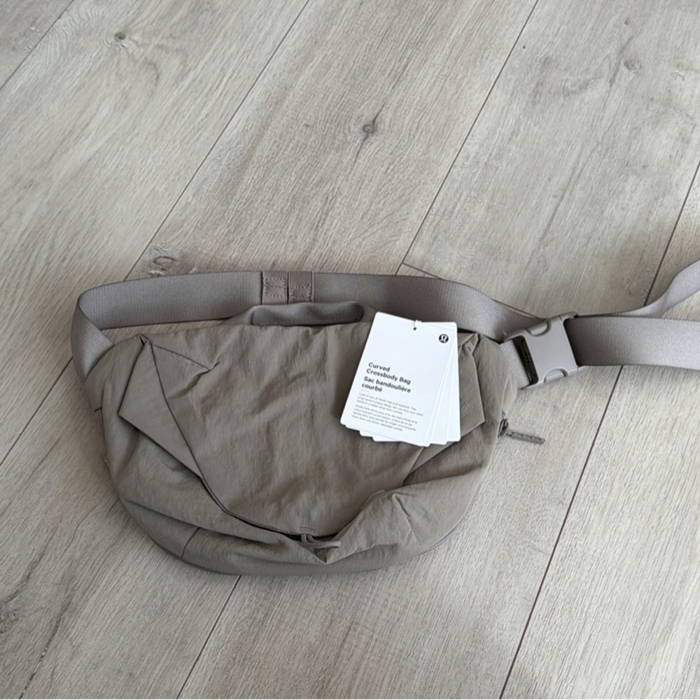 Lululemon Taupe Crossbody Bag